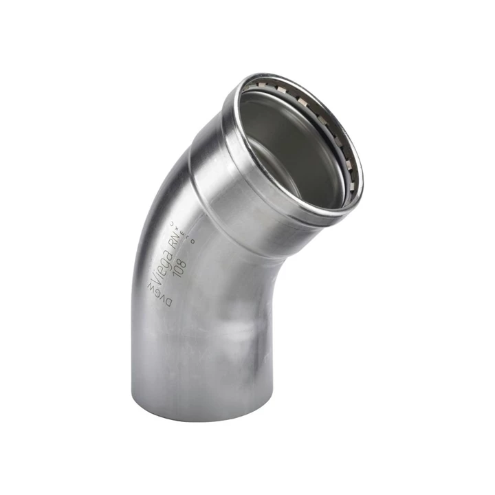 Viega Sanpress Inox 45°-os ív, 64 KB VG-578015 Viega Sanpress Inox 45°-os ív, 64 KB VG-578015