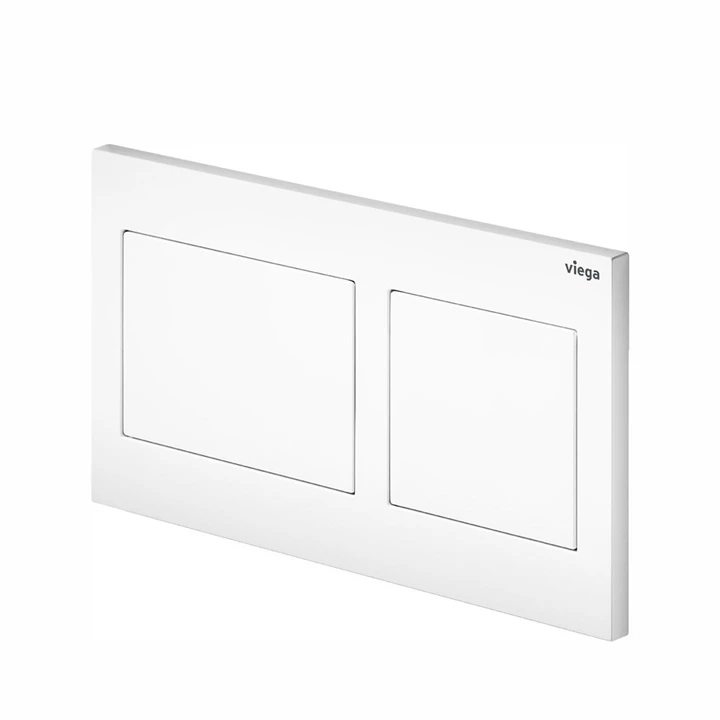 Viega Prevista, Visign for Style 21 WC nyomólap, fehér-alpin műanyag VG-773250 Viega Prevista, Visign for Style 21 WC nyomólap, fehér-alpin műanyag VG-773250
