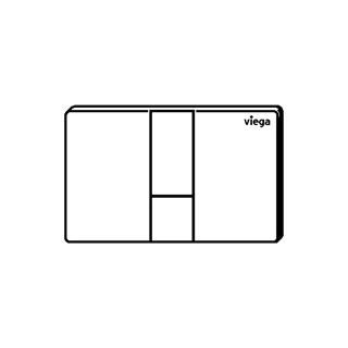 Viega Prevista, Visign for Style 24 WC nyomólap, műanyag / krómozott VG-773267 Viega Prevista, Visign for Style 24 WC nyomólap, műanyag / krómozott VG-773267