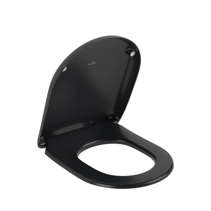 Villeroy and Boch Antao wc-ülőke Pure Black 8M67S1R7 Villeroy and Boch Antao wc-ülőke Pure Black 8M67S1R7