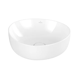 Villeroy and Boch Antao ráültethető mosdó Aszimmetrikus, fali vagy magasított csaptelephez, 400 x 395, Fehér Alpin 4A724 Villeroy and Boch Antao ráültethető mosdó Aszimmetrikus, fali vagy magasított csaptelephez, 400 x 395, Fehér Alpin 4A724