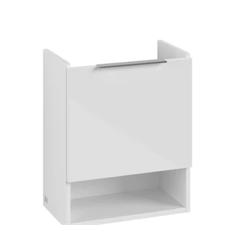 Villeroy and Boch Architectura alsószekrény 1x ajtó, 1x nyitott,  zsanér jobb o., falra szer., 430x520x255 mm, fehér B88