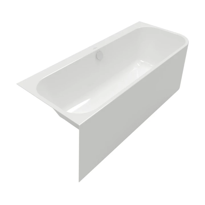 Villeroy and Boch Architectura fal előtt álló fürdőkád, bal sarokba szereléshez, 1700x750 mm, fehér UBA170ARE9CL00V-01 Villeroy and Boch Architectura fal előtt álló fürdőkád, bal sarokba szereléshez, 1700x750 mm, fehér UBA170ARE9CL00V-01
