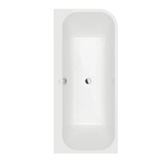 Villeroy and Boch Architectura fal előtt álló fürdőkád, bal sarokba szereléshez, 1700x750 mm, fehér UBA170ARE9CL00V-01 Villeroy and Boch Architectura fal előtt álló fürdőkád, bal sarokba szereléshez, 1700x750 mm, fehér UBA170ARE9CL00V-01