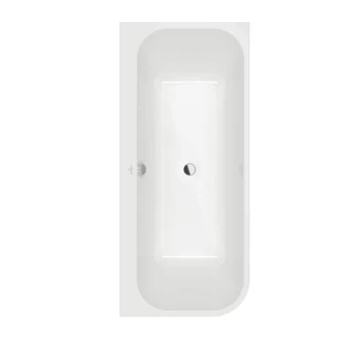 Villeroy and Boch Architectura fal előtt álló fürdőkád, jobb sarokba szereléshez, 1700 x 750 mm, fehér UBA170ARE9CR00V-0 Villeroy and Boch Architectura fal előtt álló fürdőkád, jobb sarokba szereléshez, 1700 x 750 mm, fehér UBA170ARE9CR00V-0