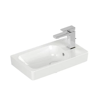 Villeroy and Boch Architectura kézmosó mosdó a bal oldalon, 1csaplyukfurattal, túlfolyóval 480x275 mm, fehér 43864801