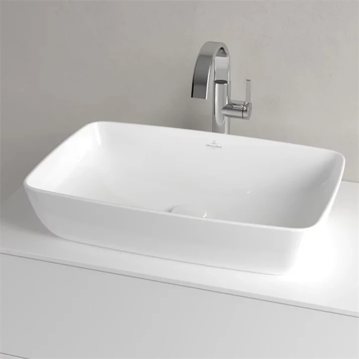 Villeroy and Boch Artis mosdó - 58x38cm, ráültethető, túlfolyó nélkül - fehér alpin 41725801 Villeroy and Boch Artis mosdó - 58x38cm, ráültethető, túlfolyó nélkül - fehér alpin 41725801