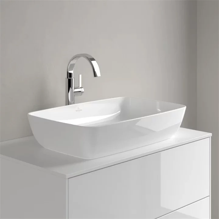 Villeroy and Boch Artis mosdó - 58x38cm, ráültethető, túlfolyó nélkül - fehér alpin 41725801 Villeroy and Boch Artis mosdó - 58x38cm, ráültethető, túlfolyó nélkül - fehér alpin 41725801