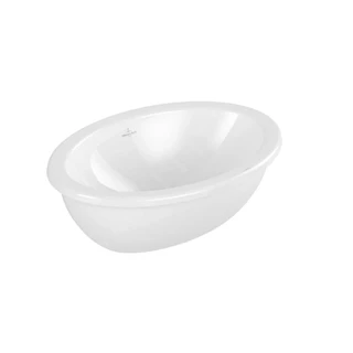 Villeroy and Boch Loop & Friends Alulról beépíthető mosdó 43x29 cm fehér alpin 4A530101 Villeroy and Boch Loop & Friends Alulról beépíthető mosdó 43x29 cm fehér alpin 4A530101