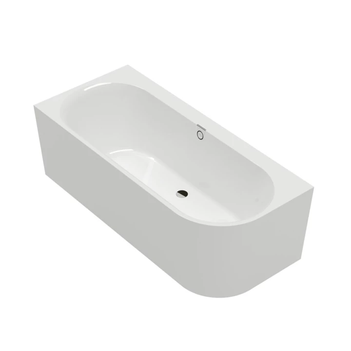 Villeroy and Boch Oberon 2.1 Quaryl fürdőkád 180x80, balos / alpesi fehér UBQ180OBN9CL00VD01 Villeroy and Boch Oberon 2.1 Quaryl fürdőkád 180x80, balos / alpesi fehér UBQ180OBN9CL00VD01