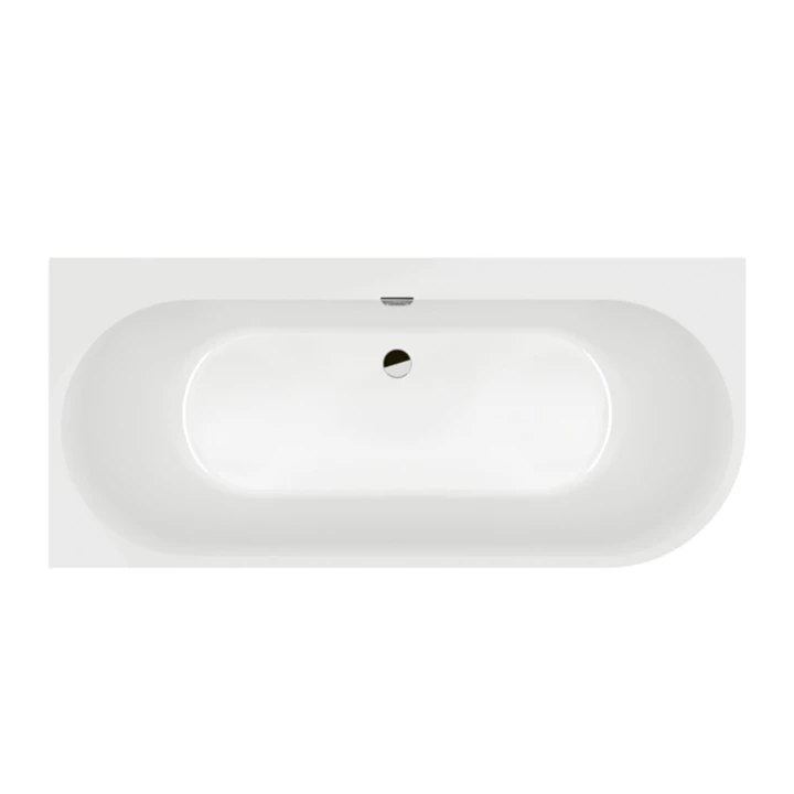 Villeroy and Boch Oberon 2.1 Quaryl fürdőkád 180x80, balos / alpesi fehér UBQ180OBN9CL00VD01 Villeroy and Boch Oberon 2.1 Quaryl fürdőkád 180x80, balos / alpesi fehér UBQ180OBN9CL00VD01