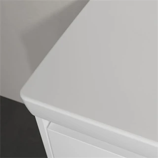 Villeroy and Boch Skyla beépíthető mosdó túlfolyó nélkül, 1000 x 460 mm, Fehér Alpin CeramicPlus 5A51A3R1