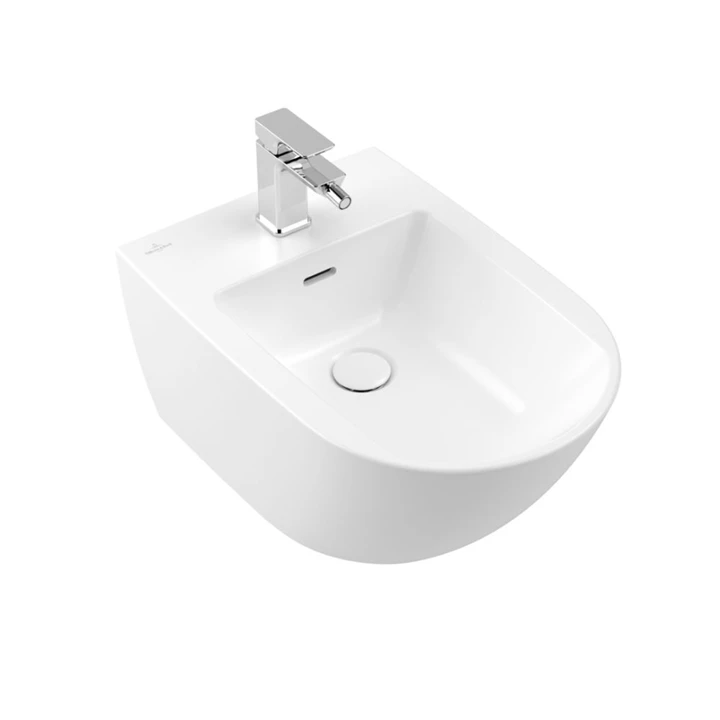 Villeroy and Boch Subway 3.0 Bidé CeramicPlus felülettel, fehér 447000RW