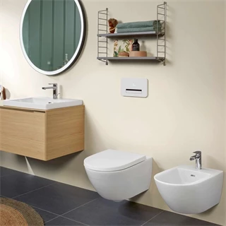 Villeroy and Boch Subway 3.0 Bidé CeramicPlus felülettel, fehér 447000RW