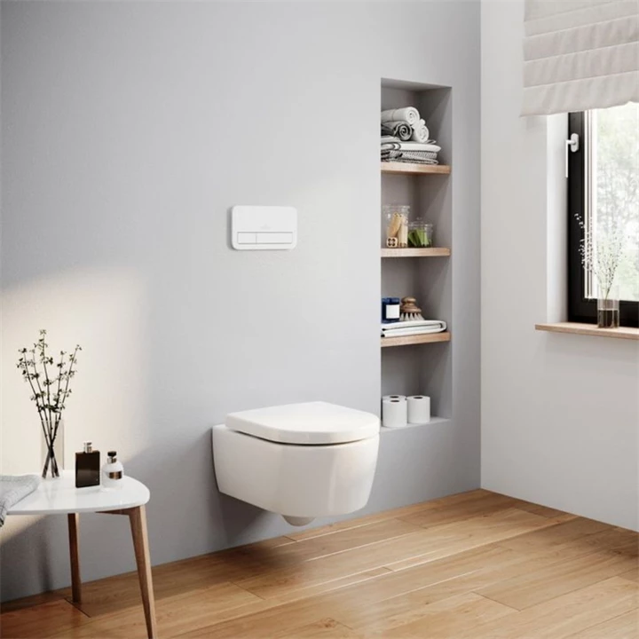 Villeroy and Boch ViConnect E200 nyomólap, fehér 92249068 Villeroy and Boch ViConnect E200 nyomólap, fehér 92249068