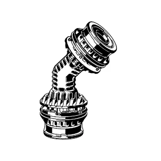 Viega Geopress K gáz ív idom, 45°, 50 mm (6/4"), SC-Contur-ral, fekete műanyag, 9726G VG-821685