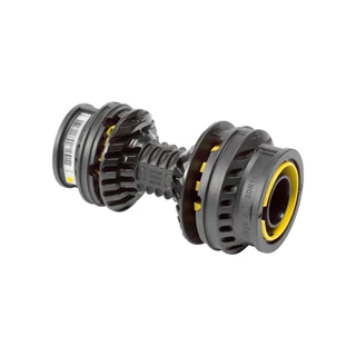 Viega Geopress K gáz szűkítő összekötő idom, 50 mm (6/4") - 32 mm (1"), SC-Contur-ral, fekete műanyag, 9715.2G VG-822552