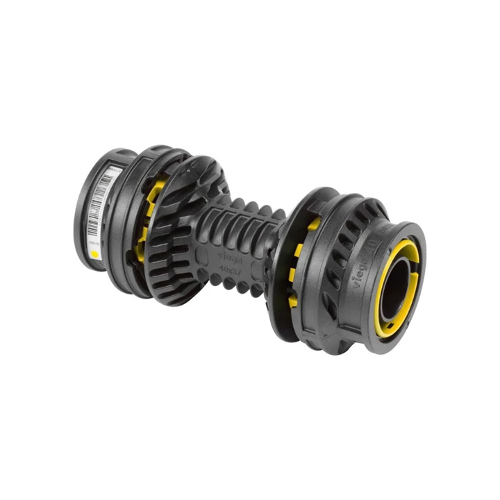 Viega Geopress K gáz toldó idom, 40 - 40 mm (5/4"), SC-Contur-ral, fekete műanyag, 9715G VG-821951