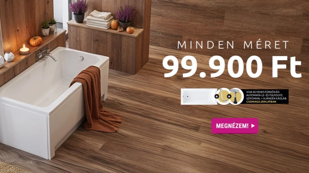 Viva kádak 33% kedvezménnyel