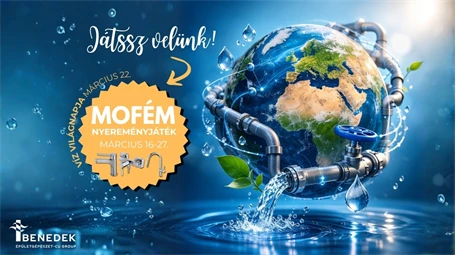 Víz Világnapi nyereményjáték – nyerj MOFÉM ajándékokat!