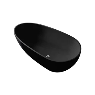 Wellis Soul matt fekete szabadon álló kád 167x85x53, kifutó WK00180