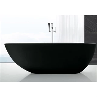 Wellis Soul matt fekete szabadon álló kád 167x85x53, kifutó WK00180