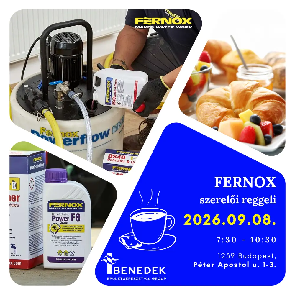 Fernox szakmai reggeli Soroksáron