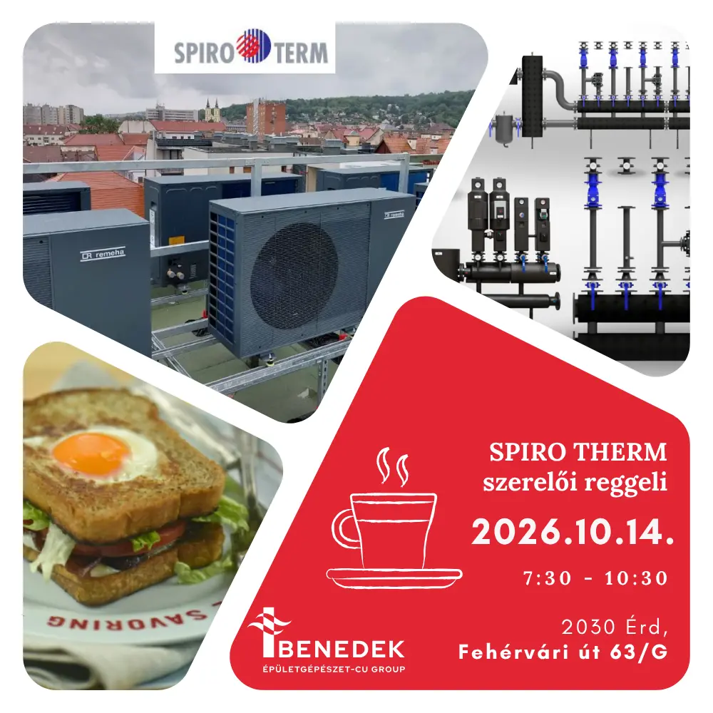 Spiro-Term Kft. szakmai reggeli Érden