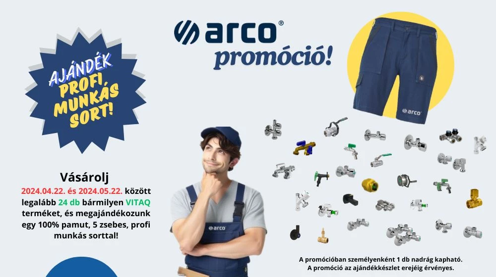 ARCO VITAQ promóciók
