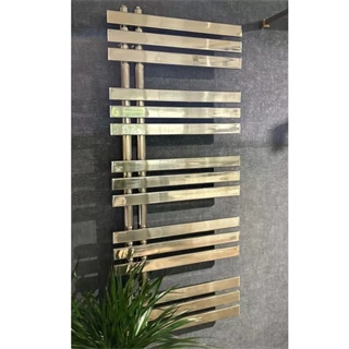 Arezzo HORIZONT SHINY GOLD SLIM 1200x500 törölközőszárítós radiátor, fényes arany AR-HS12050SGLE