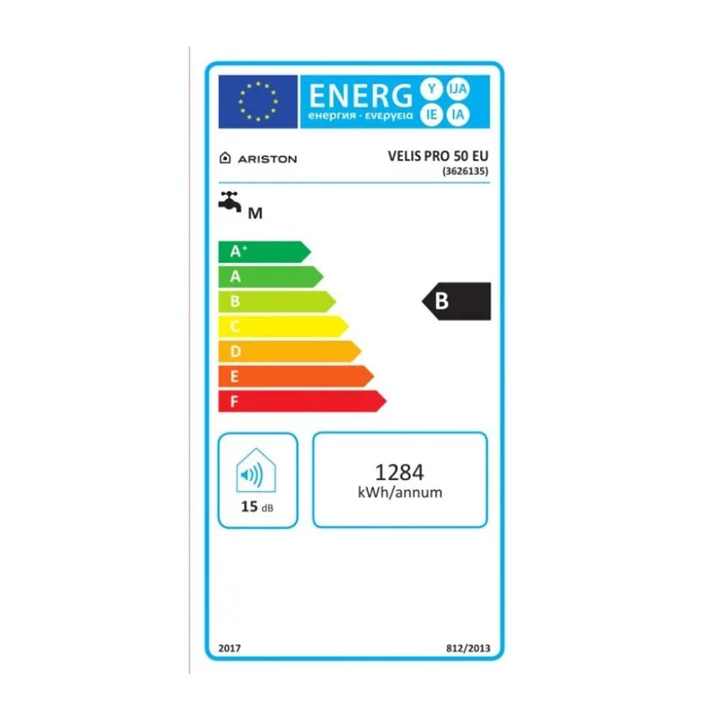 Ariston VELIS PRO 50 EU villanybojler 3626135 Ariston VELIS PRO 50 EU villanybojler 3626135