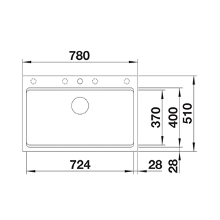 Blanco ETAGON 8 SILGRANIT mosogatótálca, vulkánszürke, tartozékokkal, excenter nélkül 527262 Blanco ETAGON 8 SILGRANIT mosogatótálca, vulkánszürke, tartozékokkal, excenter nélkül 527262