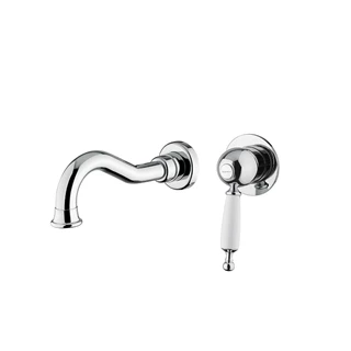 Bugnatese Oxford fal alatti mosdócsaptelep 19 cm kifolyóval króm színben  6345CR