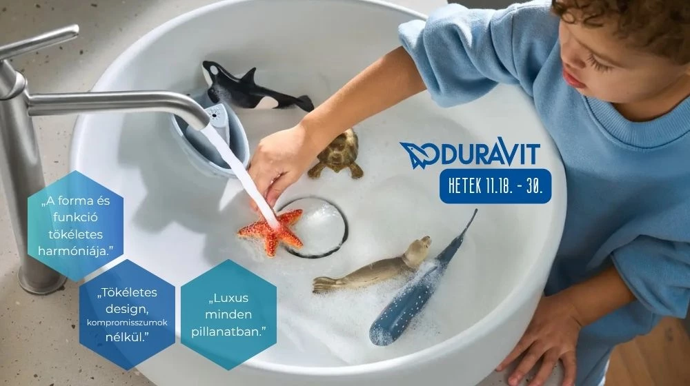 Duravit hetek a Benedek Szerelvénynél!