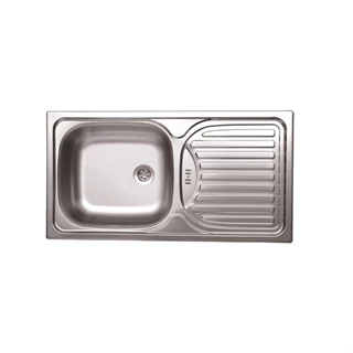 Evido FLEX rozsdamentes mosogató, natúr 105569