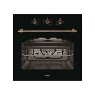 Evido RUSTIC-O 60A légkeveréses sütő, grill ,analóg,antracit/bronz BOR63A.2