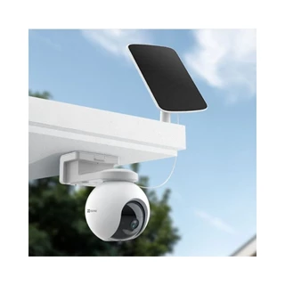 Ezviz HB8 kültéri akkumulátoros kamera + szolár panel szett, 2K+ felbontás, 360°, színes éjszakai kép, H256 HB8/SP + SOL Ezviz HB8 kültéri akkumulátoros kamera + szolár panel szett, 2K+ felbontás, 360°, színes éjszakai kép, H256 HB8/SP + SOL