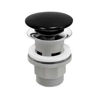 Ferro click-clack G5/4 lefolyószelep, fekete kerámia dugóval S288PPCB Ferro click-clack G5/4 lefolyószelep, fekete kerámia dugóval S288PPCB