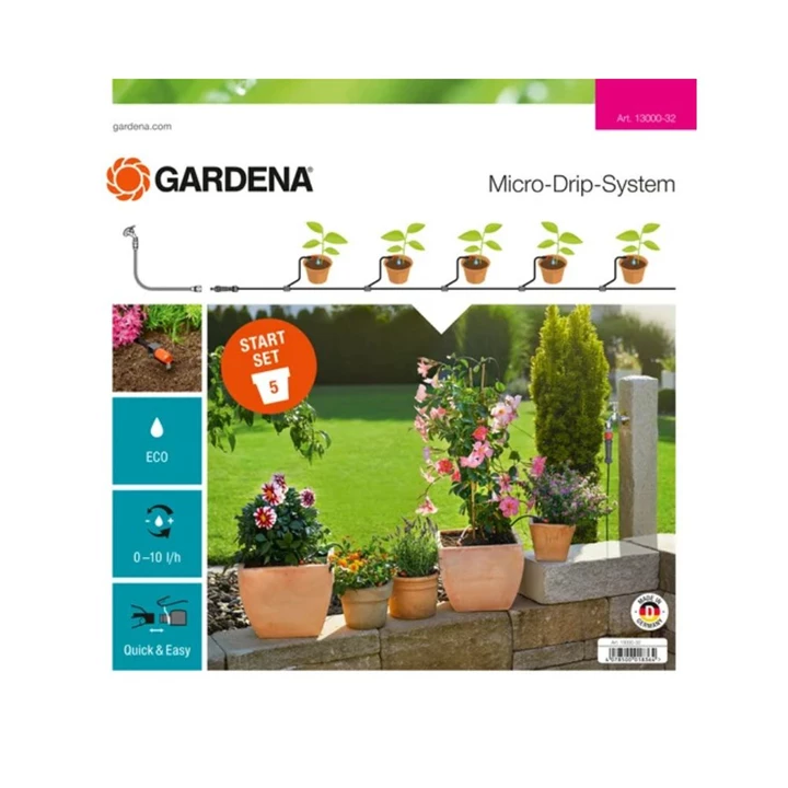 Gardena indulókészlet cserepes növényekhez S 13000-20 Gardena indulókészlet cserepes növényekhez S 13000-20