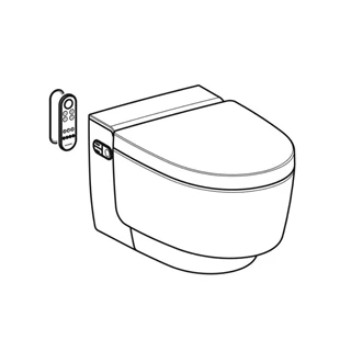 Geberit AquaClean Mera Comfort komplett higiéniai berendezés, fali WC-vel, alpin fehér 146.213.11.1 Geberit AquaClean Mera Comfort komplett higiéniai berendezés, fali WC-vel, alpin fehér 146.213.11.1