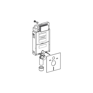 Geberit Kombifix fali WC szerelőelem, 108 cm, Sigma 12 cm-es falsík alatti öblítőtartállyal 110.300.00.5 Geberit Kombifix fali WC szerelőelem, 108 cm, Sigma 12 cm-es falsík alatti öblítőtartállyal 110.300.00.5
