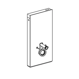 Geberit Monolith Plus szanitermodul fali WC-hez, 101 cm, fehér üveg 131.221.SI.5 Geberit Monolith Plus szanitermodul fali WC-hez, 101 cm, fehér üveg 131.221.SI.5