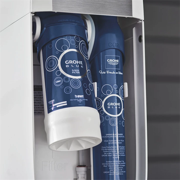 Grohe Blue Home- vízszűrős konyhai csaptelep szett- U kifolyószár 31456001 Grohe Blue Home- vízszűrős konyhai csaptelep szett- U kifolyószár 31456001