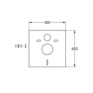 Grohe zajcsillapító készlet 37131000 Grohe zajcsillapító készlet 37131000