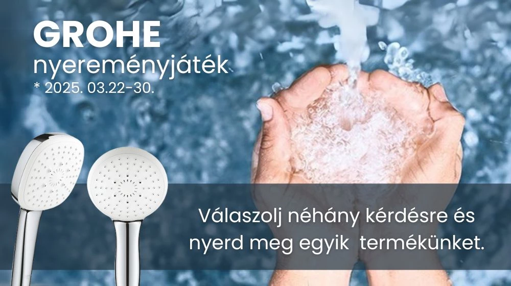 GROHE nyereményjáték
