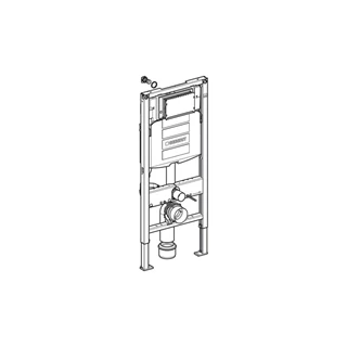 Geberit Duofix fali WC szerelőelem, 112 cm, Sigma 12 cm-es falsík alatti öblítőtartállyal 111.300.00.5 Geberit Duofix fali WC szerelőelem, 112 cm, Sigma 12 cm-es falsík alatti öblítőtartállyal 111.300.00.5