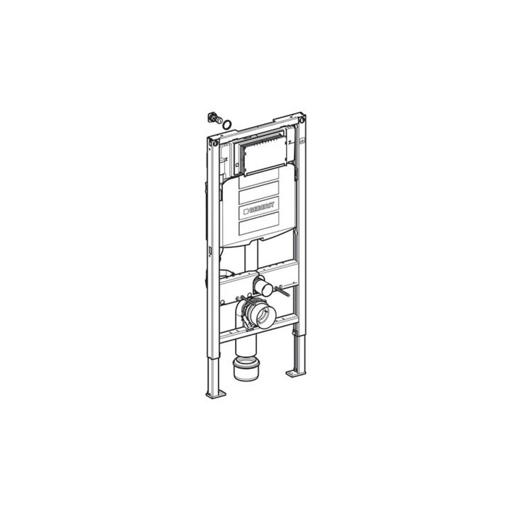 Geberit Duofix fali WC szerelőelem, 112 cm, Sigma 12 cm-es falsík alatti öblítőtartállyal 111.300.00.5 Geberit Duofix fali WC szerelőelem, 112 cm, Sigma 12 cm-es falsík alatti öblítőtartállyal 111.300.00.5