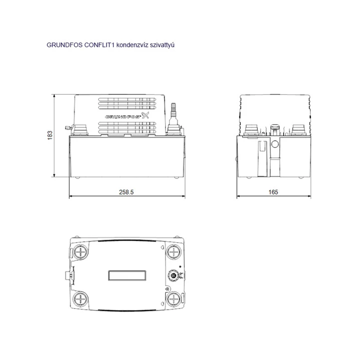 Grundfos Conlift 1 szivattyú 97936156 Grundfos Conlift 1 szivattyú 97936156