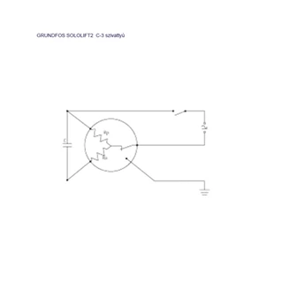 Grundfos Sololift2 C-3 szivattyú 97775317 Grundfos Sololift2 C-3 szivattyú 97775317