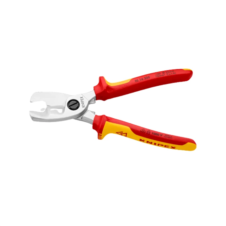 Knipex Kábelolló kettős vágóéllel 95 16 200 Knipex Kábelolló kettős vágóéllel 95 16 200